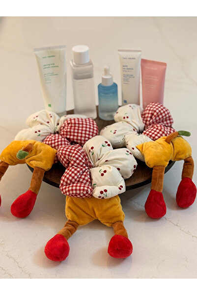 Cosmos Türkiye 1 adet Kuş Figürlü Peluş Simit Toka