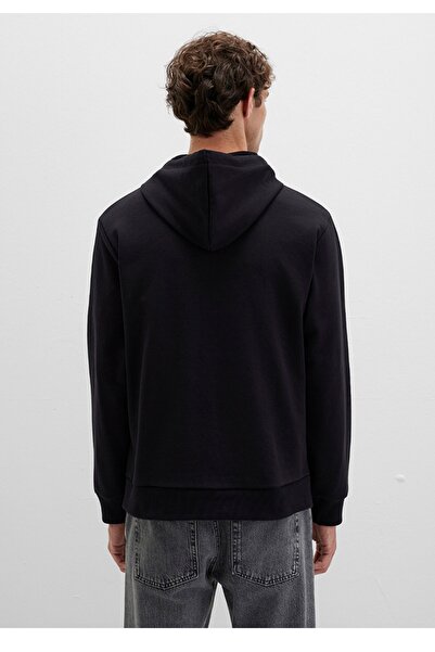 Mavi Logo Printed Hooded Loose Fit Sweatshirt