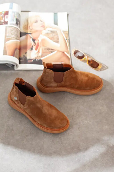 Mammamia 25KB-1065 Kadın Hakiki Deri Günlük Bot