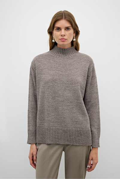 Roman Triko Kazak Kahve Melanj K2671006_659