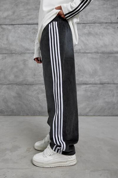 NOMARC Καπνιστό παντελόνι NMRC με βελούδινη ρίγα