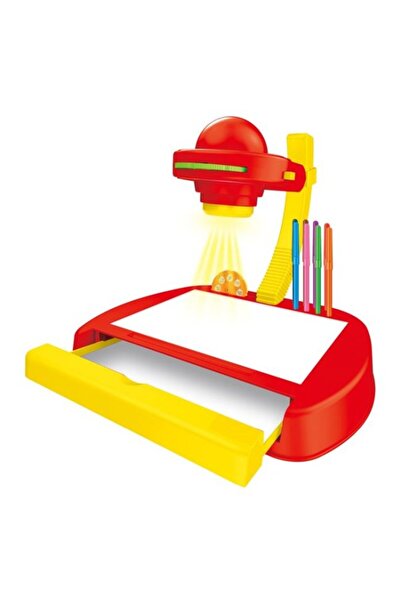 OEM Proiector de desene copii cu lentilă ajustabilă, 3 diapozitive și carioci...