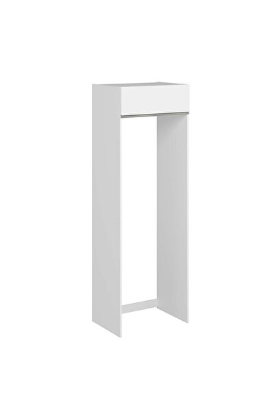 Alvinka Mutfak Modül Hg_J 80-H240Cm Buz Dolabı Beyaz Beyaz Mdf