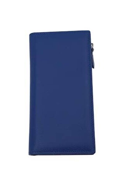 HASSION Women's Genuine Leather Wallet B01 - Sapphire Blue