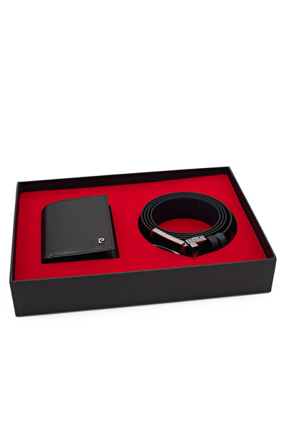 Pierre Cardin Double-Sided Leather Belt & Wallet Set Pcci̇ft04Sl-1335A2C
