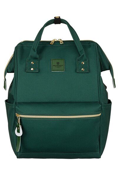 Other Rucsac PTN ALFA-5990 Verde Închis din Material Textil
