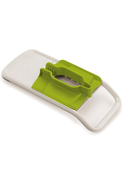 Joseph Joseph Duo Multi-Vegetable Mandoline Slicer with Fine Food Grip Handle, White