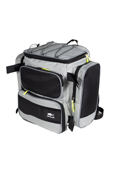 RYUJI Pro Fisher (45*40*20cm) Spin Çantası Gri - Siyah