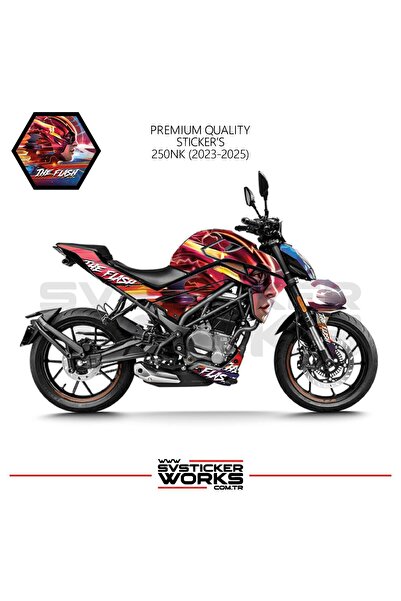ARONA ملصق CFMOTO 250NK لتغطية المحرك طراز فلاش جاهز للاستخدام موديل 2023 / 2...