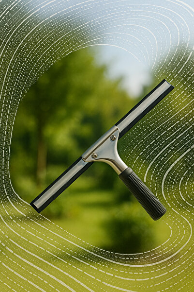 Veliday Metal 45cm Cam Çekçeki Çekpas, Cam Temizleyici El Çekpası