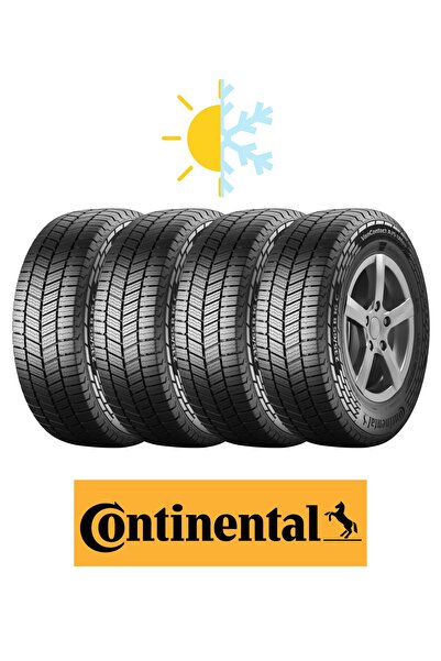 Continental (4'LÜ TAKIM) 215/75R16C 116/114R VanContact A/S Ultra 10PR Oto Dö...