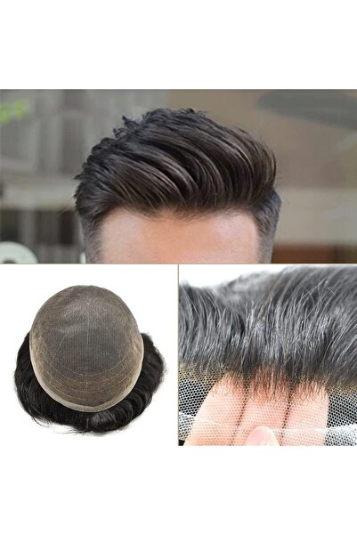 Protez Saç Ultra İnce Tül Model (Swiss Lace) İnce Saç Teli %100 İnsan Saçı