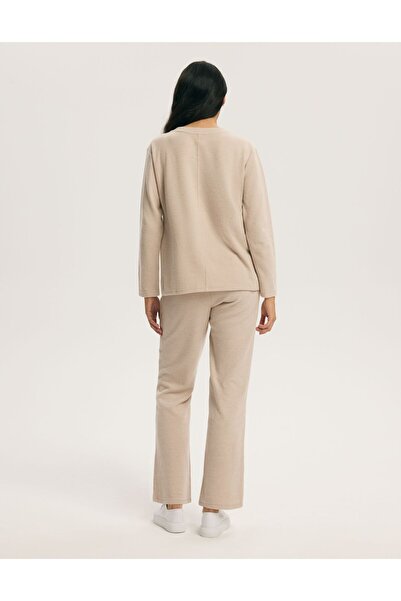 ESOTIQ Women's Two Piece Outfit Set Long Sleeve Sweatshirt & Trousers Sweatsuit Homewear Loungewear | Ciri