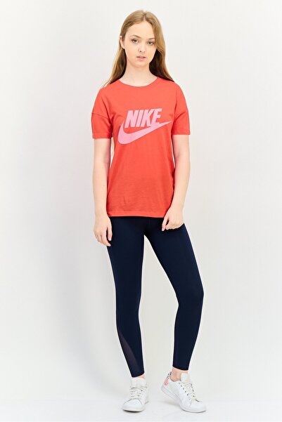Nike Women Sportswear Fit Brand Logo Outdoor T-Shirt, Red