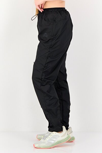 Nike Women Standard Fit Running Track Pants, Black