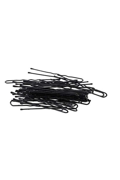 Generic 50-Piece Hair Styling Bobby Pin Set Black 4.5cm