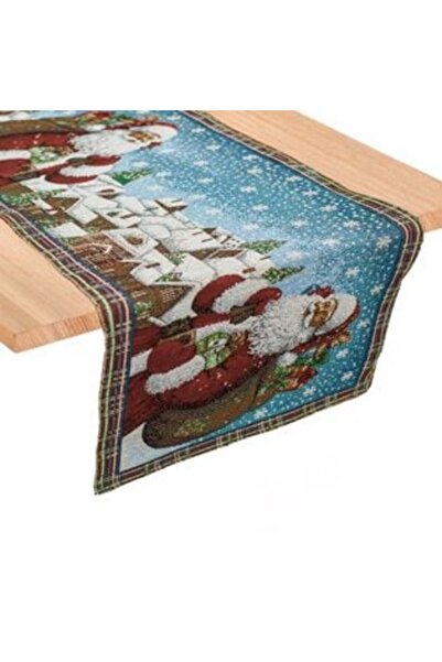 SHOPIENS Traversă de masă tapițată cu Lurex 33 x 150 cm