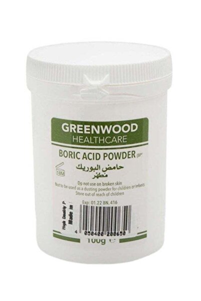 Greenwood مسحوق حمض البوريك 100 جرام