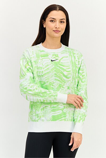 Nike Women Loose Fit Long Sleeve Outdoor Sweatshirt, Multicolor
