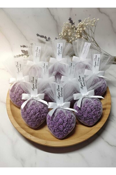 CAN Söz,Nişan,Nikah Hediyeligi Kalpli Mum (20 Adet)