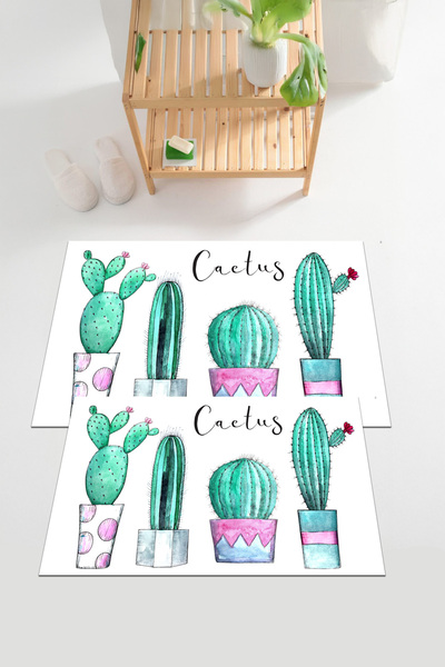 EVİMSEN طقم مقعد المرحاض الرقمي مطبوع ذو القاعدة الملونة القابلة للغسل وغير ا...