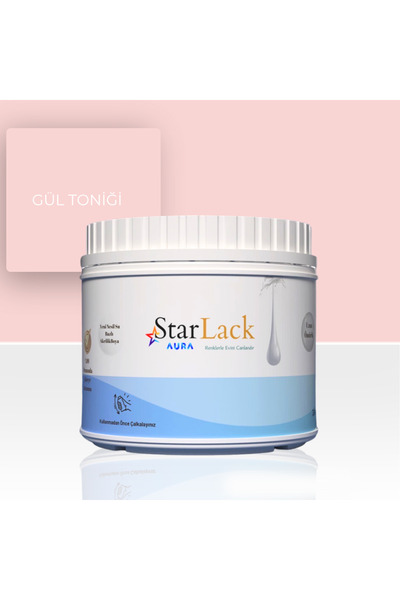 starlack Aura 500ml Akrilik Su Bazlı Hobi Dönüşüm Boyası(Tezgah-fayans-dolap-...