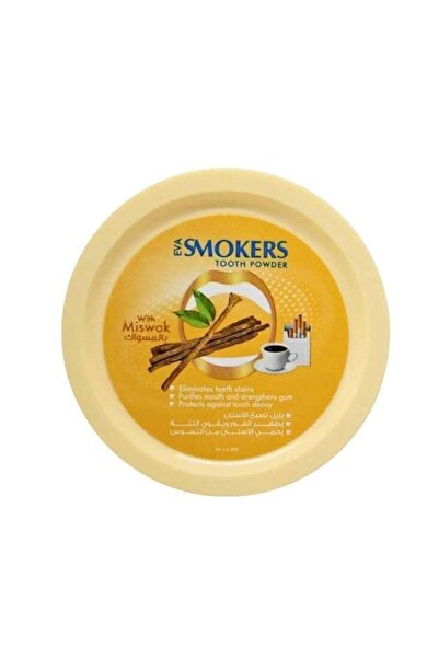 EVA Smokers Tooth Powder with Miswak – Natural Stain Remover & Gum Strengthener 45g