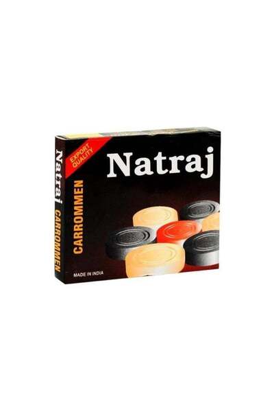 Generic عملات ناتراج كارومين - قطع خشبية عالية الجودة للعبة الكاروم قابلة للتصدير