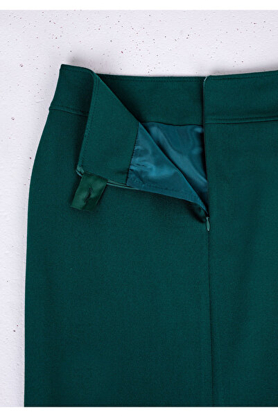 G-Line Classic Midi (80cm) Length Back Zipper Slit Pencil Skirt