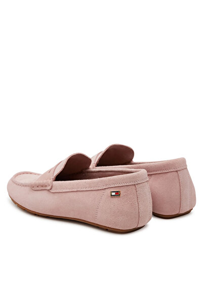 Tommy Hilfiger FLAG SOFT SUEDE DRIVER LOAFER Ayakkabı
