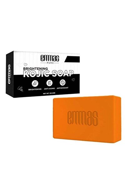 Emmas pure صابون كوجيك ١٣٠ غرام - تفتيح البشرة بالجلوتاثيون وفيتامين سي