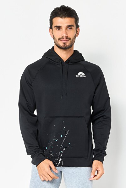 Nike Men Therma Fit Long Sleeve Training Hoodie, Black