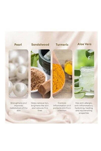 VLCC مجموعة اللؤلؤ الطبيعي للعناية بالوجه - للاستخدام مرة واحدة لتفتيح وتغذية...