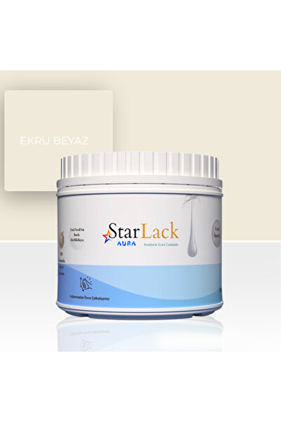 starlack Aura 500ml Akrilik Su Bazlı Hobi Dönüşüm Boyası(Tezgah-fayans-dolap-...