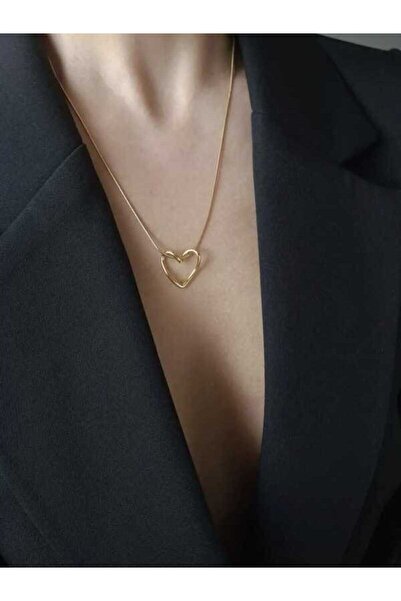 ASLI AKSESUAR قلادة بتصميم على شكل قلب