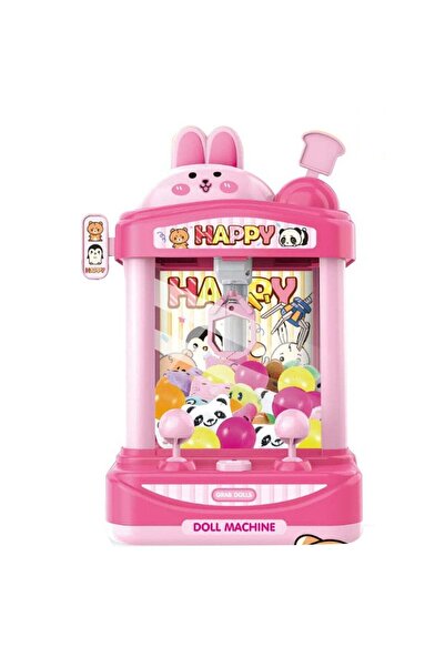 Generic مجموعة دمى هابي دول بينك ماشين المحشوة المكونة من 16 قطعة