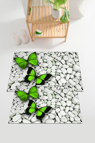 EVİMSEN طقم مقعد المرحاض الرقمي مطبوع ذو النمط الفراشي ذو القاعدة القابلة للغ...