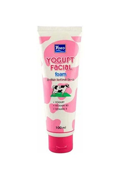 YOKO Yogurt Facial Foam – Whitening & Moisturizing with Vitamin E & B3 (100ml)