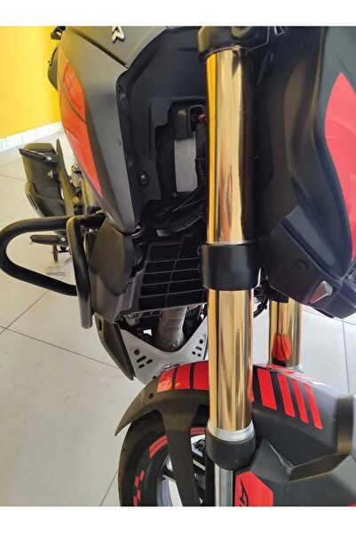 İŞCAN MOTOR Dominar 400/250 Ön Maşa Stickeri Gold Dominar Sticker Folyo