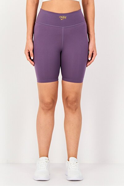 Nike Women Tight Fit Cycling Bike Shorts, Lavender