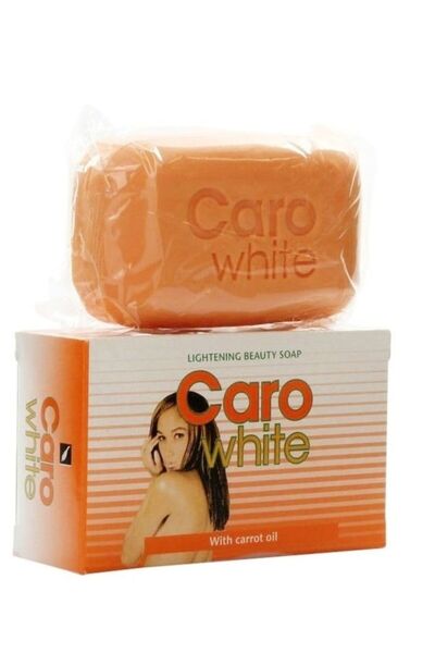 Caro White صابون الجسم بزيت الجزر لتفتيح البشرة، برتقالي، 180 جرام
