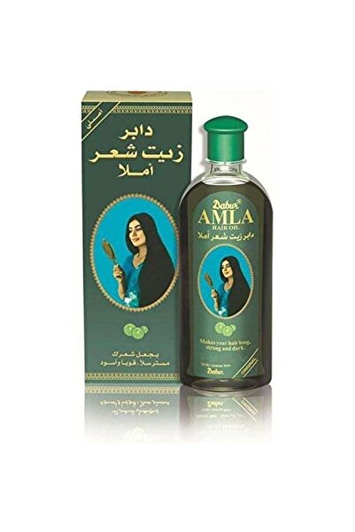 Dabur زيت أملا للشعر | يقوي ويغذي ويعزز نمو الشعر الداكن والطويل | تركيبة عشب...