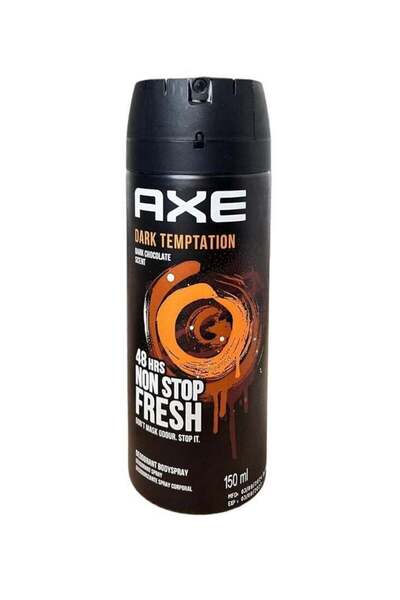 Axe Deodorant Body Spray Dark Temptation – 48H Chocolate Scent Deodorant for Men