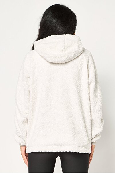 Nike Women Sportswear Fit Long Sleeve Outdoor Hoodie, Light Grey