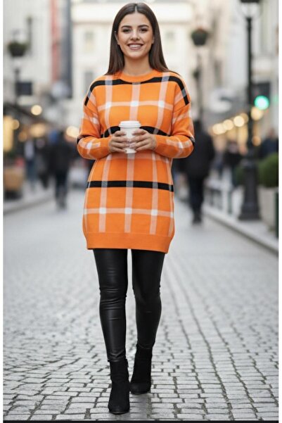 Cockatoo Women's Bery Patterned Knitwear Sweater