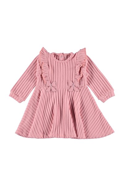 Buqete Kiz Raporlu Dress