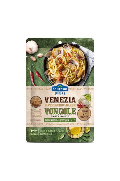 Fontana Venezia Peperoncino & Garlic Vongole Pasta Sauce 100g