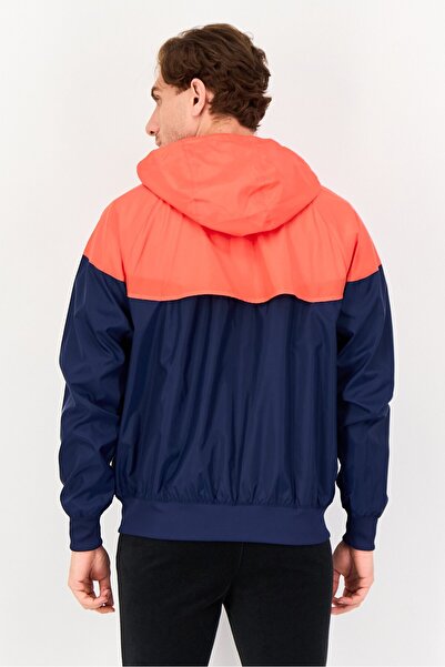 Nike Men Sportswear Fit Long Sleeve Outdoor Hooded Jacket, Multicolor