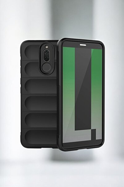 TechTrove Huawei Mate 10 Lite Kılıf Oyuklu Tasarım Kamera Korumalı İçi Kadife...