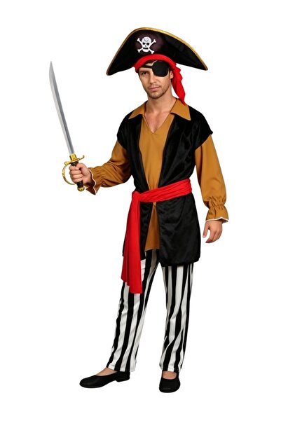 Kostüm Sarayı Costum de pirat Jack Sparrow pentru adulți